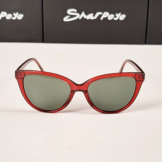 Sharpeye Shades Sheila Cabernet *Green lens