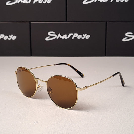 Sharpeye Shades Sleuth Gold *Brown lens