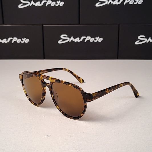 Sharpeye Shades Havana Tortoise *Brown lens