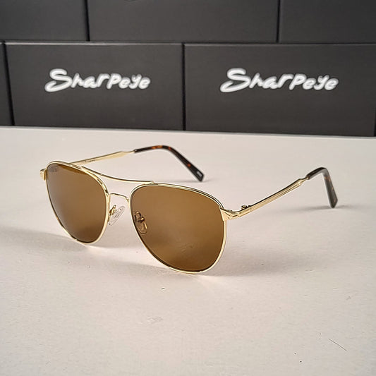 Sharpeye Shades Monterey Gold *Brown lens
